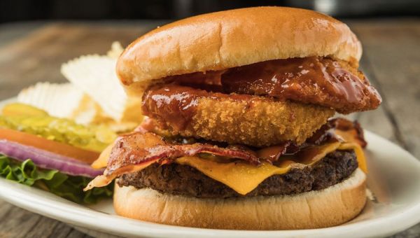 Rodeo Burger at Purple Cow