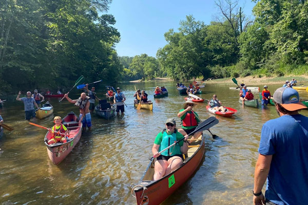 Saline River Canoe Race